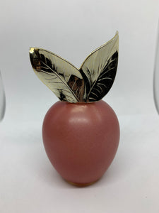 Avon Red Apple Bird of Paradise Cologne Vintage Bottle Empty