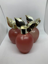 Load image into Gallery viewer, 3 Avon Red Apple Bird of Paradise Cologne Vintage Bottles Empty