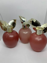 Load image into Gallery viewer, 3 Avon Red Apple Bird of Paradise Cologne Vintage Bottles Empty