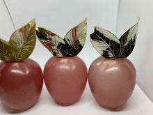 Load image into Gallery viewer, 3 Avon Red Apple Bird of Paradise Cologne Vintage Bottles Empty