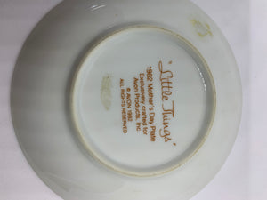 5 Vintage Avon Collector's Plates Mother's Day 1981-1990