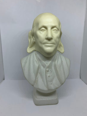 Avon Benjamin Franklin Tai Winds After Shave Vintage White Bottle Empty