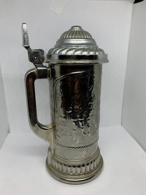 Avon Silver Hunter's Stein Wild Country After Shave Vintage Bottle