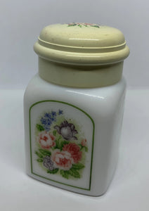 Avon Country Garden Powder Sachet Glass Bottles Vintage