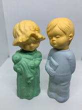 Load image into Gallery viewer, 2 Avon Little Dream Girl Bedtime Boy Cologne Glass Bottles Vintage Empty