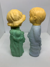 Load image into Gallery viewer, 2 Avon Little Dream Girl Bedtime Boy Cologne Glass Bottles Vintage Empty