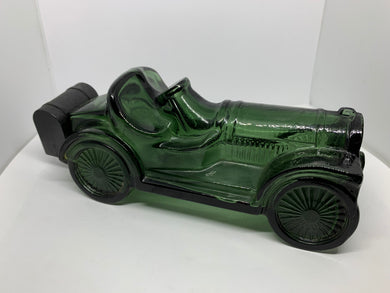 Avon for Men After Shave Bottle Green Straight Eight Car Vintage