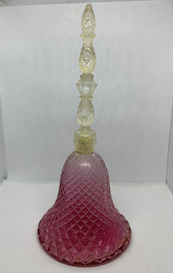 Avon Vintage Bottle Rosepoint Bell Charisma Cologne Pink