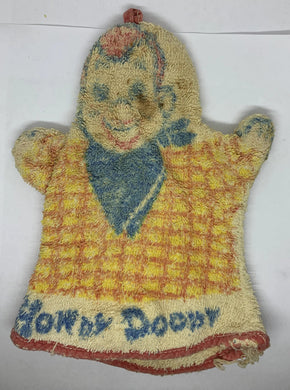 Howdy Doody Terry Towel Vintage Hand Puppet TV Show Memorabilia