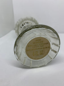 Avon Sonnet Emollient Freshner After Bath Glass Bottle Vintage Empty