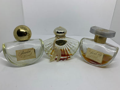 3 Avon Vintage Empty Cologne Bottles Cologne After Shave