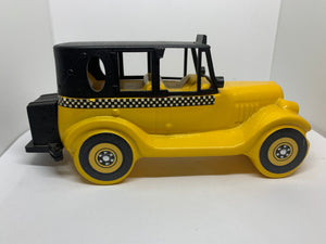 Avon Wild Country After Shave Bottle 1926 Checker Cab Yellow Taxi Vintage