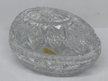 Load image into Gallery viewer, Tiara Fostoria Vintage Crystal Egg Container 24% Lead Crystal Exclusives