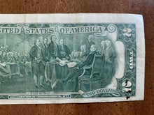 Load image into Gallery viewer, 1976 $2 Dollar Bill Federal Reserve Note J18059